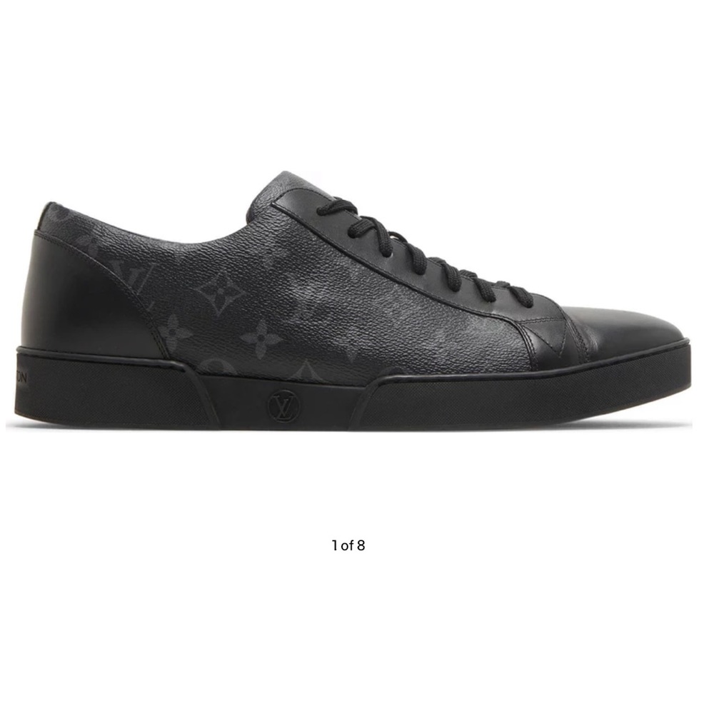 Louis Vuitton Monogram Black Sneakers